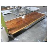 Large Solid Wood Live Edge Walnut Conference/Dining Table (192602362) Approximate Dimensions: 192 in. x 60 in. x 2.5 in. - $3,500 RESERVE!!!