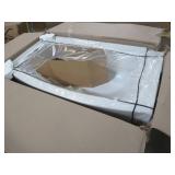 American Standard American Standard Ovation 60" x 30" x 17" Left Drain Bathtub in Arctic White - Broken Tile Flange RH Back Corner..