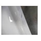 Swiss Madison Voltaire 60 in. x 32 in. Acrylic White, Alcove, Integral, Right-Hand Drain, Apron Rectangular Bathtub in White SM-AB542 - tub has a small chip, marks/scratches,