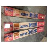 Lot of 3 Wood T-Molding (see pictures & description)