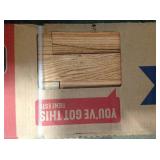 Lot of 3 Wood T-Molding (see pictures & description)