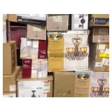 PALLET OF ASSORTED LIGHTING VARIOUS SIZES. SEE PICTURES!!!!