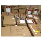 Assorted pallet of medicine cabinets & mirrors (see all pictures) (unchecked)