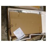 52 in. Adjustable Height Work Table with 2-Drawers in White by Husky review pictures