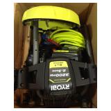 Ryobi 3,200 PSI 2.3 GPM Cold Water 196 cc Kohler Gas Pressure Washer and 15 in. Surface Cleaner in good condition see all picture