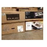 Lot of 4 Elkay sinks different sizes (see all pictures)
