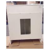 ELEGANT LIGHTING 30 inch Single Bathroom Vanity in White Sink see pictures