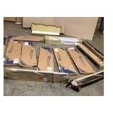Pallet of assorted 4 ft. Wide Body Acrylic Diffusers and lighting see all pictures