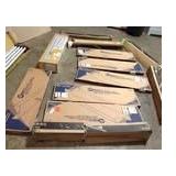 Pallet of assorted 4 ft. Wide Body Acrylic Diffusers and lighting see all pictures