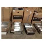 Lot of 4 Elkay sinks different sizes (see all pictures)