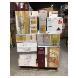Pallet of assorted Lighting (various conditions, sizes and models) review all pictures