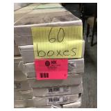60 boxes of Saratoga Hickory Wheat 7 mm Thick x 7-2/3 in. Wide x 50-5/8 in. Length Laminate Flooring (24.17 sq. ft. / case) by TrafficMaster (review all pictures)