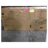Windlowe 73 in. W x 22 in. D x 35 in. H Bath Vanity in White with Carrara Marble Vanity Top in White with White Sink by Home Decorators Collection (Has damage in the back) review all pictures