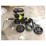 3200 PSI 2.5 GPM 212cc Gas Pressure Washer by RYOBI (good condition) review all pictures