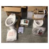 Lot of 2 Bathroom Toilets (review all pictures & description) Customer returns