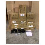 11 boxes of 4 in. Caster Kit for Heavy Duty Welded Steel Garage Base Cabinets by Husky