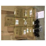 11 boxes of 4 in. Caster Kit for Heavy Duty Welded Steel Garage Base Cabinets by Husky