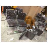 Lot of Assorter Stacking Chairs Costumer returns see pictures