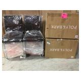 Lot of Assorter Stacking Chairs Costumer returns see pictures