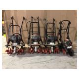 Pallet of 4  of outdoor Gas Powered  tools Customer returns (review pictures)