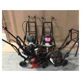 Pallet of 4  of outdoor Gas Powered  tools Customer returns (review pictures)