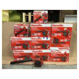 Lot of assorted Homelite 2 cycle Gas Blowers/ Vac (10 count) see all pictures