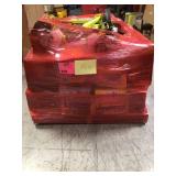 Pallet of assorted Ryobi Lawn Care equipment items (such as string trimmers. chainsaws, Blowers) conditions unknown, review all pictures