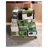 Pallet of Mailboxes Customer returns (various sizes and colors) review all pictures
