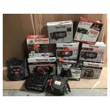 Mix Lot of assorted Portable Power Battery Chargers (customer returns) Review all pictures