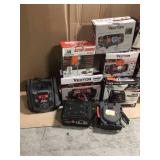 Mix Lot of assorted Portable Power Battery Chargers (customer returns) Review all pictures