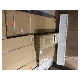 Pallet of assorted Shelving and other Home appliances (used for parts) review all pictures