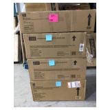 Lot of 4 Stainless Steel Kitchen Sinks (review all pictures & descriptions)