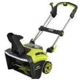 40V Brushless 21 in. Cordless Electric Snow Blower with 5.0 Ah Batteries and Charger by RYOBI (good condition) see pictures