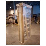 Metal Bookcase, Six-Shelf, 34-1/2w x 12-5/8d x 81-1/8h