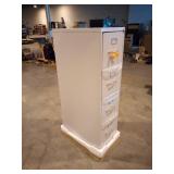 510 Series Four-Drawer Full-Suspension File, Letter, 15w x 25d x 52h, Light Gray