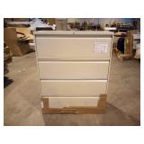 HON 700 Series 42 in. W x 19-1/4 in. D Putty 4-Drawer Lateral File