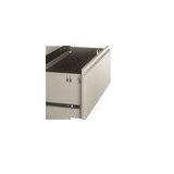 HON 700 Series 42 in. W x 19-1/4 in. D Putty 4-Drawer Lateral File