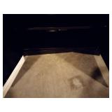 Commercial Storage Cabinet, Black, 78 in H X 48 in W X 24 in D, Assembled