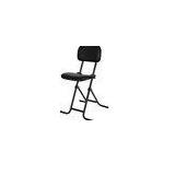 Alera ALECS612 Alera Plus IL Black Adjustable Height Folding Stool