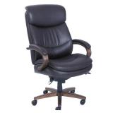 La-Z-Boy 48961B Woodbury Brown Leather Big and Tall Executive Office Chair