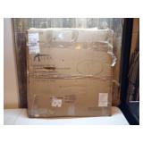 Alera ALETTRD36WG 36" White / Gray Round Reversible Laminate Table Top