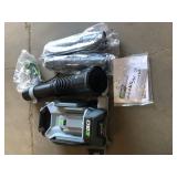 POWER+ 600 CFM BACKPACK BLOWER LB6003- open box not used- charger & battery not included- see pictures