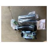 POWER+ 600 CFM BACKPACK BLOWER LB6003- open box not used- charger & battery not included- see pictures