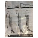 39 in. 2-Jets Shower System with Easy Connect Rainfall Waterfall Panel in Space Gray by AKDY- open box not used -see pictures