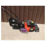 Craftsman personal pace lawn mower with bagger. Tested & works. Very nice condition. As shown.
