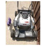 Millenia by Frigidaire 22" self propelled mower. Tested & works. As shown.