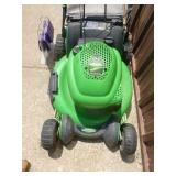 Lawn Boy 4 cycle lawn mower with bagger. Good running. Tested & works. As shown.