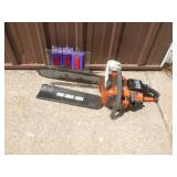 Echo 452vl chainsaw. Untested. Turns over with good compression. As shown.