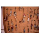 Vintage Display and Lures