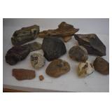 Various Rocks and Minerals